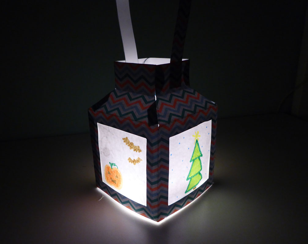 Kraft Board Paper Lantern