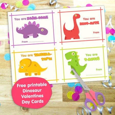 Valentines Dino Cards